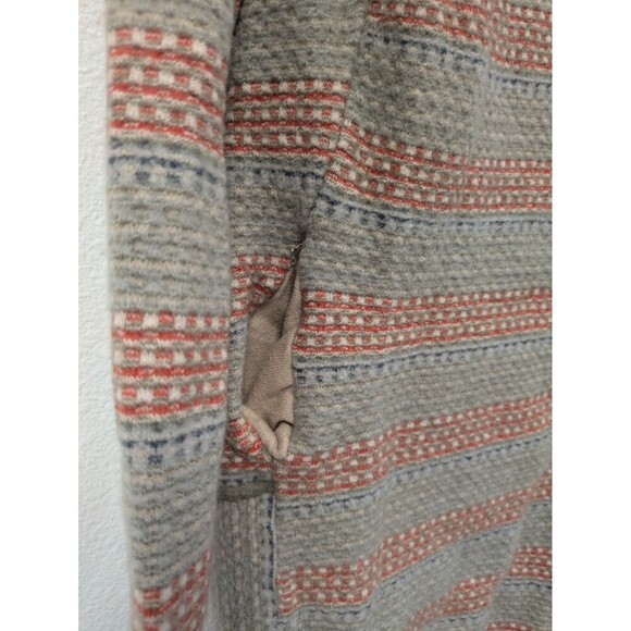 Anthropologie Sparrow Gray Wool Cotton Cardigan Duster sz M Comfy Cozy Chic - Picture 5 of 10